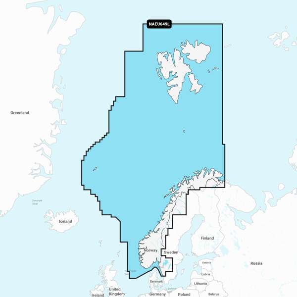 Navionics Plus Large - Norway - EU649L - SD Card