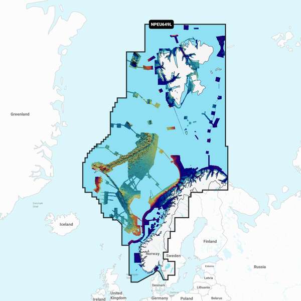 Navionics Platinum Plus Large - Norway - EU649L - SD Card