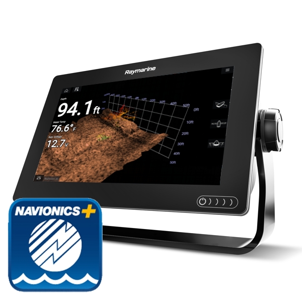 Raymarine Axiom 9 RV - 9 Inch MFD With RealVision 3D Sounder (No TR) & Navionics+ Small Download Chart