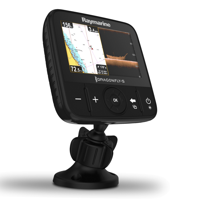 Raymarine Dragonfly 5 PRO 5 Inch Chart Plotter / DownVision / Chirp Sonar - No Transducer Raymarine Dragonfly 5 PRO 5 Inch Chart Plotter / DownVision / Chirp Sonar - No Transducer