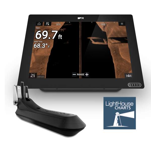 Raymarine AXIOM+ 12 RV MFD With Integrated RealVision 3D Sonar and RV-100 Transducer and LightHouse Download Chart Raymarine AXIOM+ 12 RV MFD With Integrated RealVision 3D Sonar and RV-100 Transducer and LightHouse Download Chart