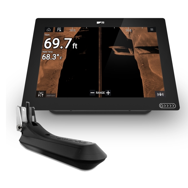 Raymarine Axiom+ 12 RV MFD With Integrated RealVision 3D Sonar and RV-100 Transducer
