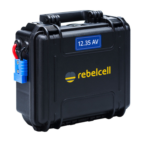 Rebelcell Outdoorbox 12.35 AV Portable Power Box - 12V / 35A - 432Wh