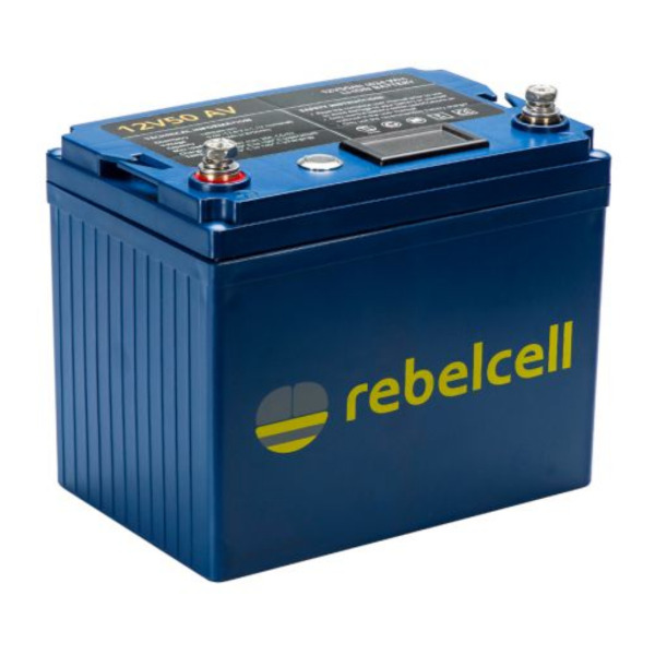 Rebelcell 12V50 AV Lithium-Ion Leisure Battery - 12V / 50A - 632Wh