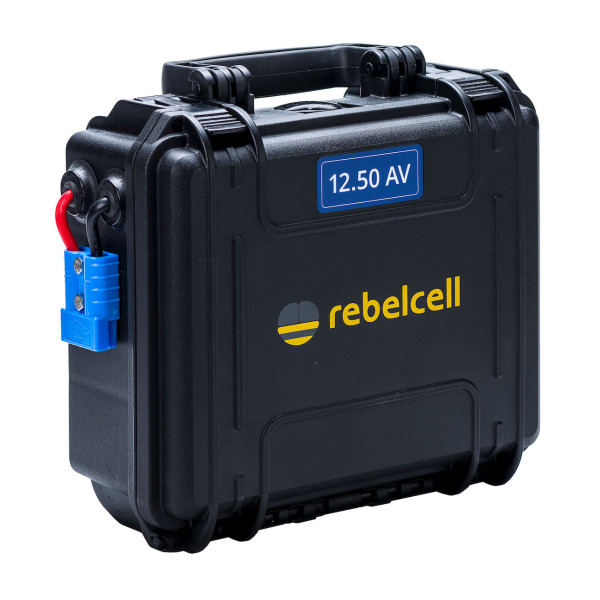 Rebelcell Outdoorbox 12.50 AV Portable Power Box - 12V / 50A - 634Wh Rebelcell Outdoorbox 12.50 AV Portable Power Box - 12V / 50A - 634Wh