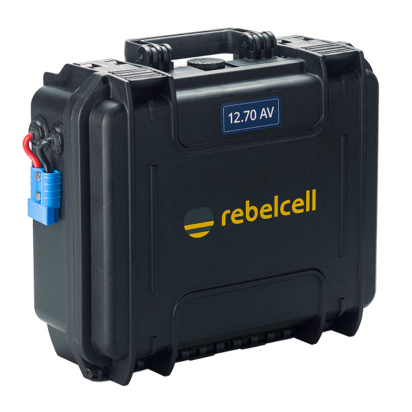 Rebelcell Outdoorbox 12.70 AV Portable Power Box - 12V / 70A - 836Wh