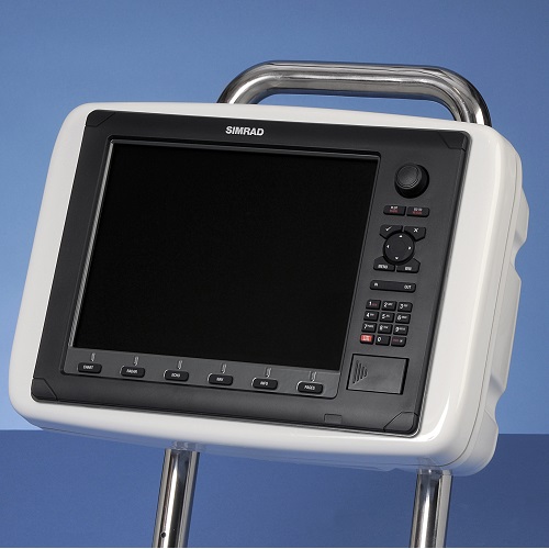 Scanstrut SPH-12-W Helm Pod - Up to 12 Inch displays - White - slim back