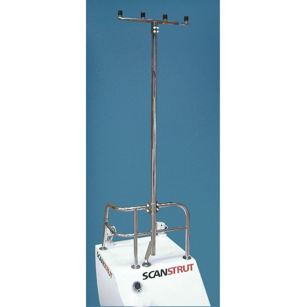 Scanstrut TP-01 T-Pole 1.5m for up to 4 GPS/VHF Antennas
