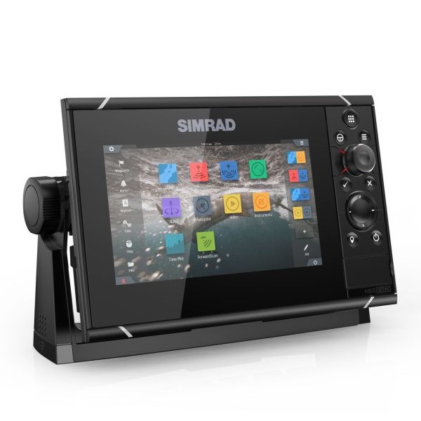 Simrad NSS7 evo3 7 Inch Display With World Basemap