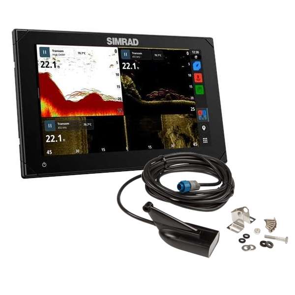 Simrad NSX 3009 9 Inch Touch Screen Display With 50/200 Khz HDI Transducer Simrad NSX 3009 9 Inch Touch Screen Display With 50/200 Khz HDI Transducer