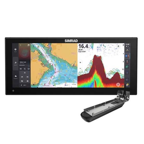 Simrad NSX 3015UW 15 Inch UltraWide Display With 3 in 1 Transducer