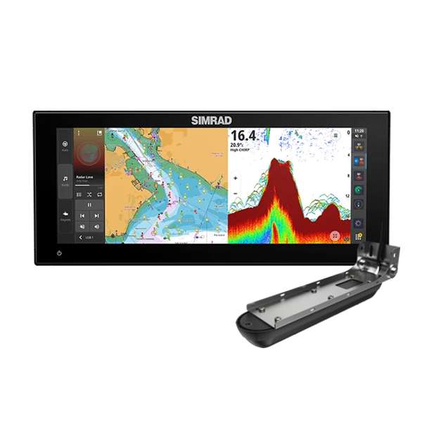 Simrad NSX 3012UW 12 Inch UltraWide Display With 3 in 1 Transducer