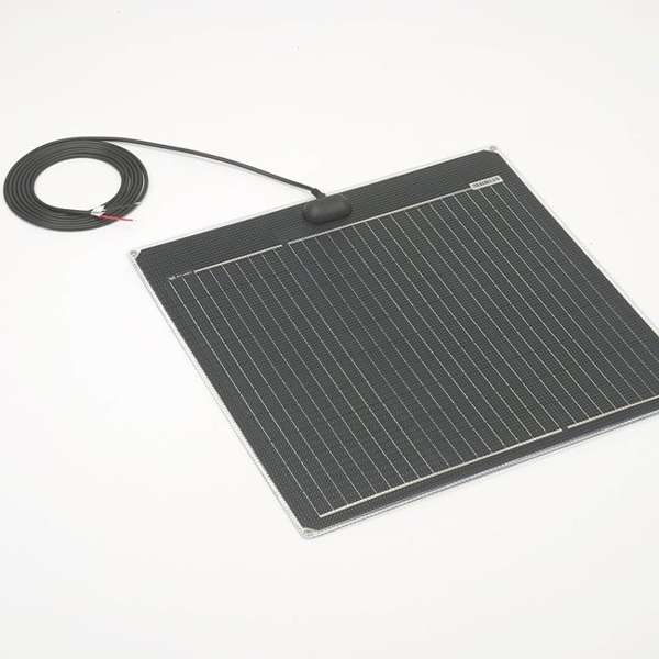 PV Logic 55w ETFE Flexi Solar Panel 12v (600 x 600mm) PV Logic 55w ETFE Flexi Solar Panel 12v (600 x 600mm)
