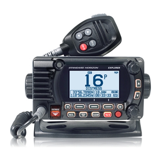Standard Horizon GX1850GPS/E Fixed DSC VHF With GPS & NMEA 2000 Standard Horizon GX1850GPS/E Fixed DSC VHF With GPS & NMEA 2000