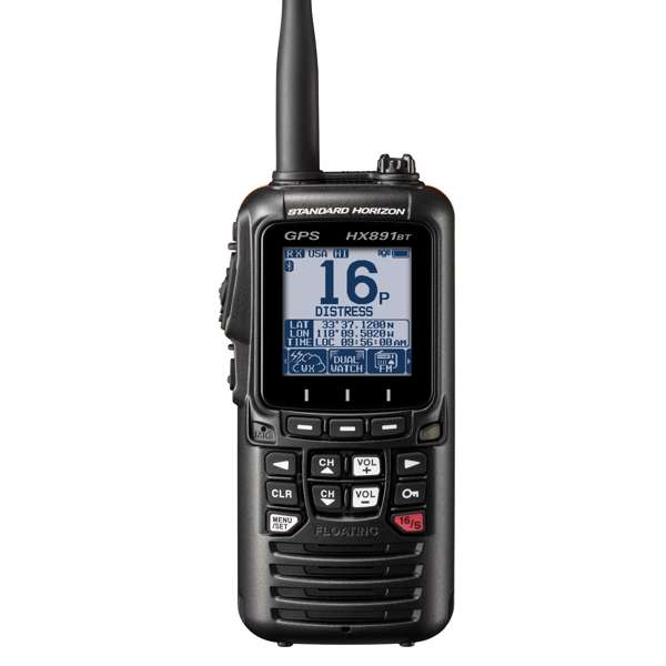 Standard Horizon HX891BT/E Class H DSC Handheld VHF With Blue Tooth & GPS - Black Standard Horizon HX891BT/E Class H DSC Handheld VHF With Blue Tooth & GPS - Black