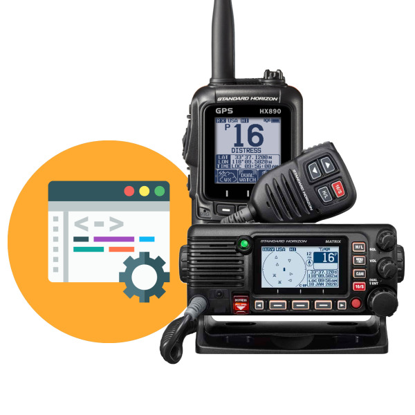 Standard Horizon VHF Radio Re-Programming Service