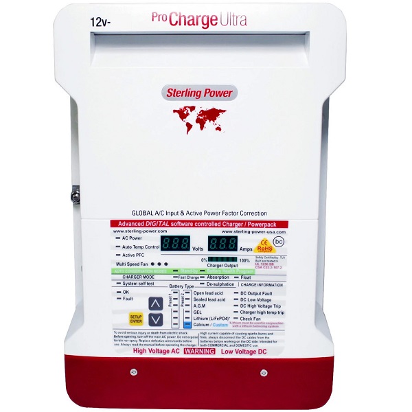 Sterling Power PCU1230 Pro Charge Ultra Charger - 12V / 30A - 3 Out