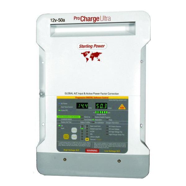 Sterling Power PCU1250 Pro Charge Ultra Charger - 12V / 50A - 3 Out