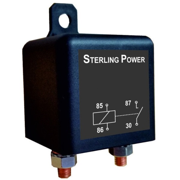 Sterling Power R24120 Power Conventional Ignition Fed Relay - 24V - 120A