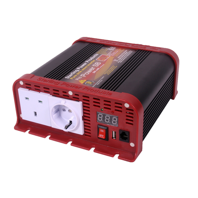 Sterling Power SIB12200 Pro Power SB Pure Sine Wave Inverter - 12V / 200W