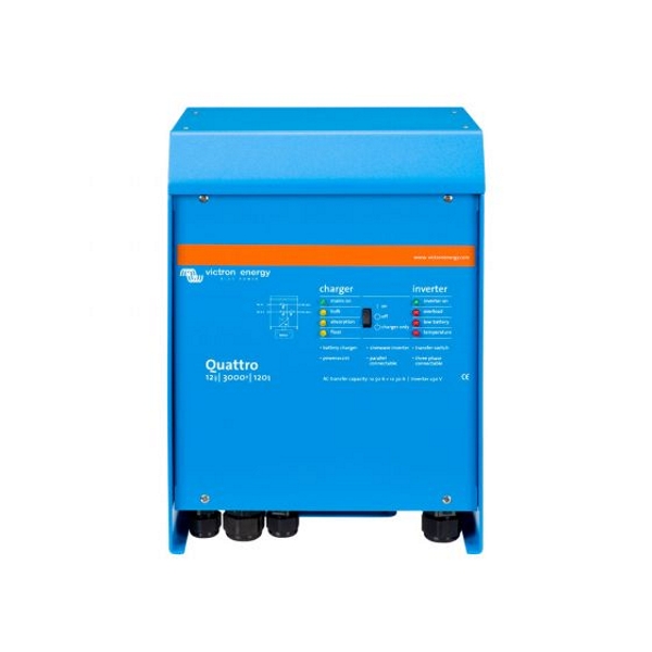 Victron Quattro 12/3000/120-50/50 230V VE.Bus Inverter Charger