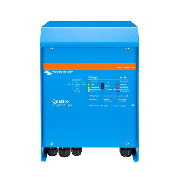 Victron Quattro 24/3000/70-50/50 230V VE.Bus Inverter Charger